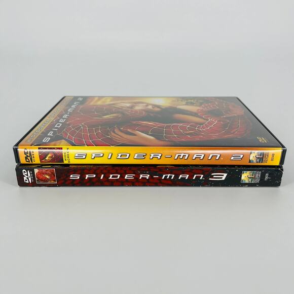 Spider-Man 2 and Spider-Man 3 Movie DVDs - Good Used Condition - Picture 6 of 12